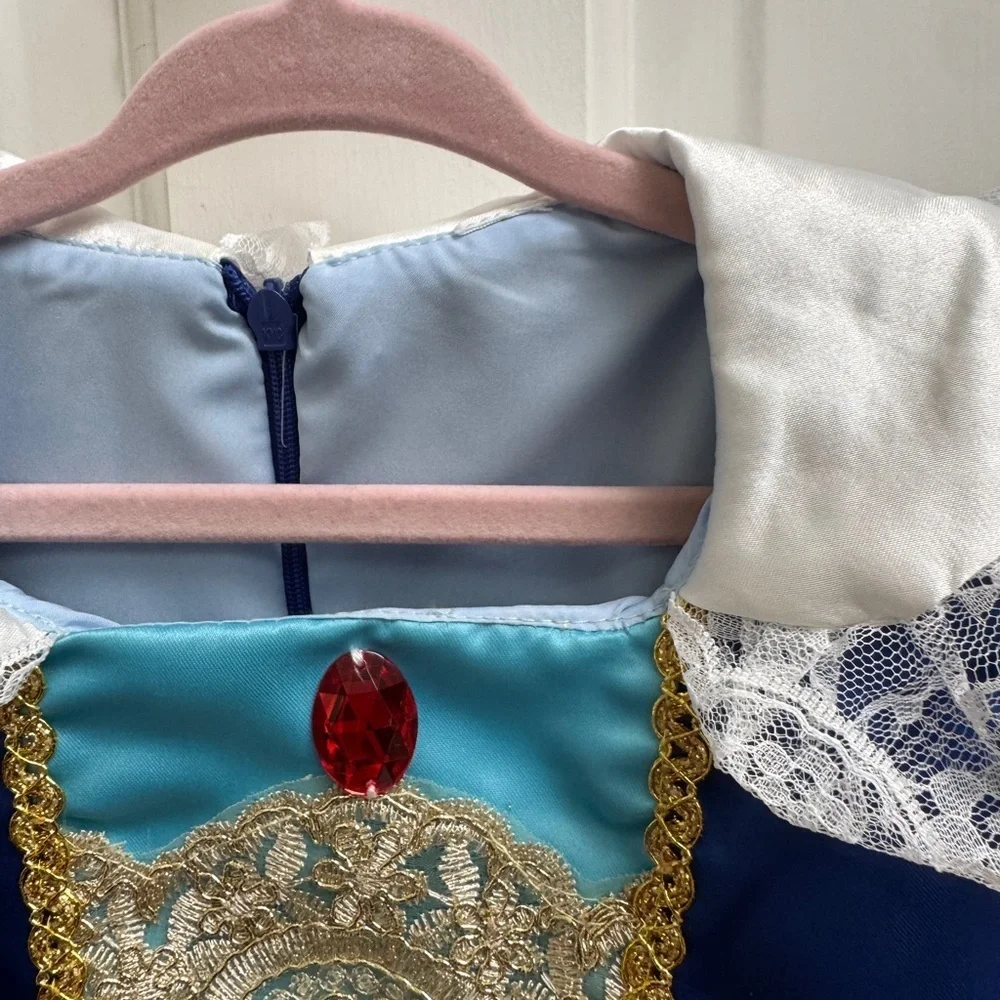 NWOT CUSTOM MADE Toddler Girls Size 6 Kids Snow White Inspired Princess Costume